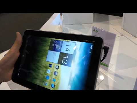 Acer Iconia Tab A211 tablet bemutató videó @ MWC 2013 | Tech2.hu