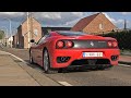 Ferrari Challenge Stradale + 360 Modena with iPE Exhaust! Revs & Accelerations!