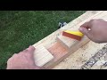 Half-Lap Joint Without A Table Saw!