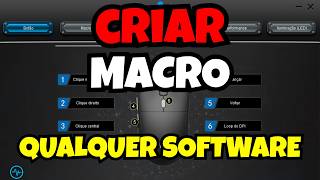 COMO CRIAR MACRO PARA QUALQUER SOFTWARE [POINT BLANK]