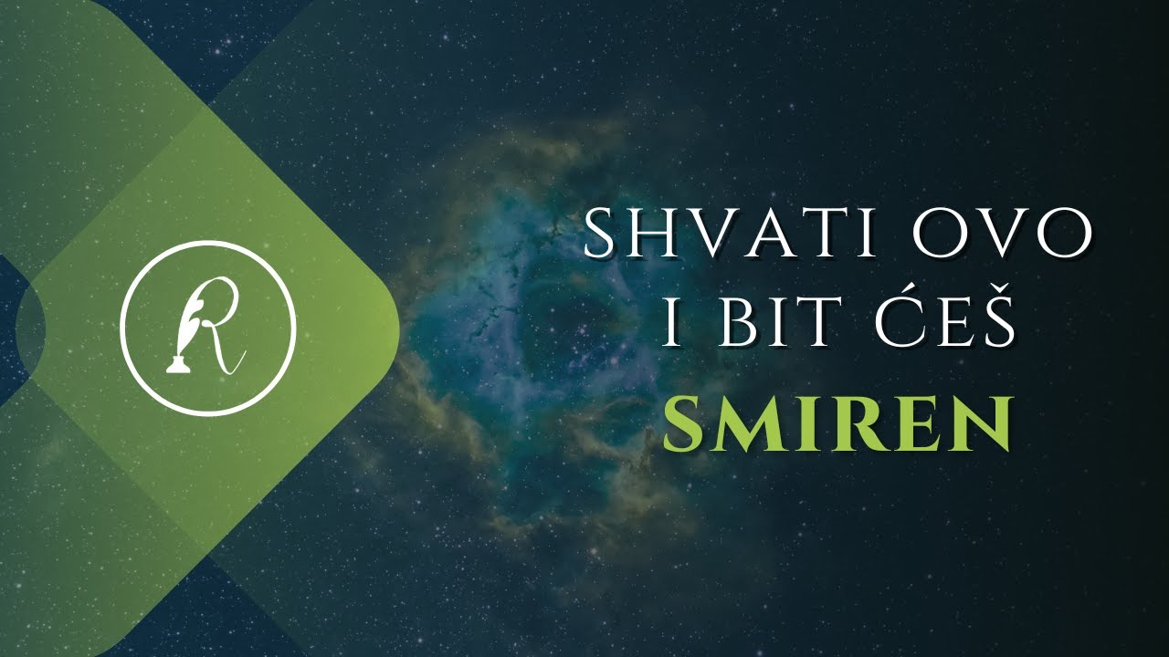 SHVATI OVO I BIT ĆEŠ SMIREN! - Jasmin Durić, prof.