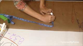 Drafting Lesson 2: Drafting Basic Body Sloper
