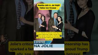 Angelina Jolie vs Jon Voight Politics Turn Personal