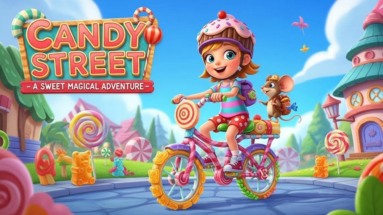 🍬 Candy Street – A Sweet Magical Adventure