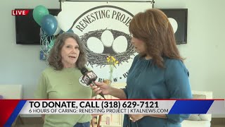 Six Hours of Caring: Renesting Project in Northwest Louisiana provides household items to families i