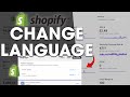 Shopify - How To Change Shopify Theme Language (Any Theme)