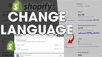 Shopify - How To Change Shopify Theme Language (Any Theme)