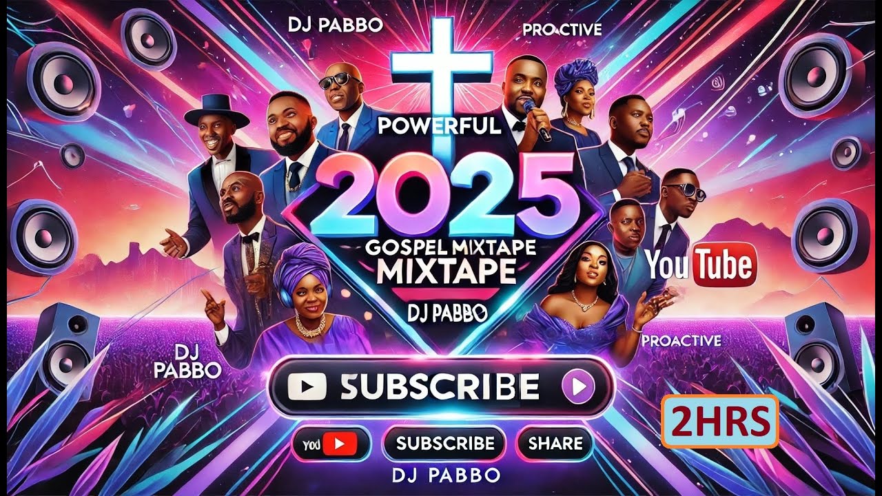 Pabbo 🔥 Powerful Gospel Mixtape 2025 | Uplifting Worship & Praise Songs 🎶 EDM ...