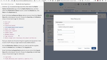 Build a Battle Station App in Salesforce - Step 3 - Modify the User Experience