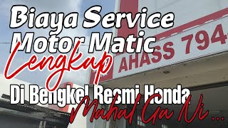 Segini Biaya Service Total Motor Matic di Bengkel Resmi Honda Ahass screenshot 1