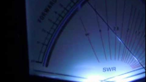 VU3NKK PA150 RF POWER OUTPUT TEST