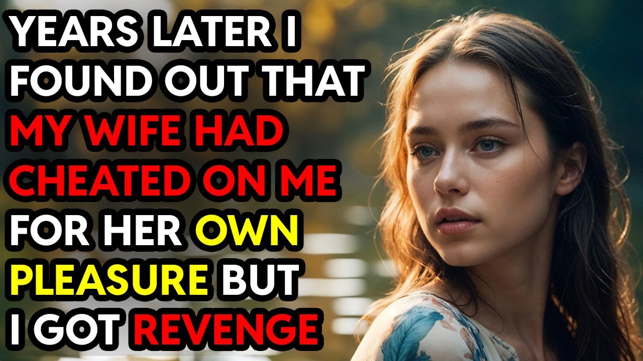 Years Later I Found Out That My Wife Had Cheated On Me For Her Own ...