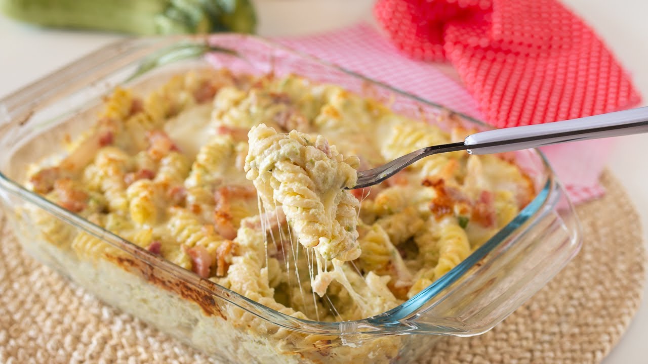 LA MIGLIORE PASTA AL FORNO CON CREMA DI ZUCCHINE E RICOTTA che avete ...
