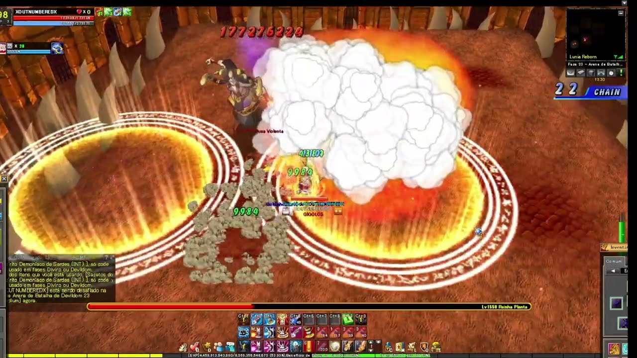 LUNIA REBORN -  ARENA OF DEVILDOOM 1-28F - ARTA