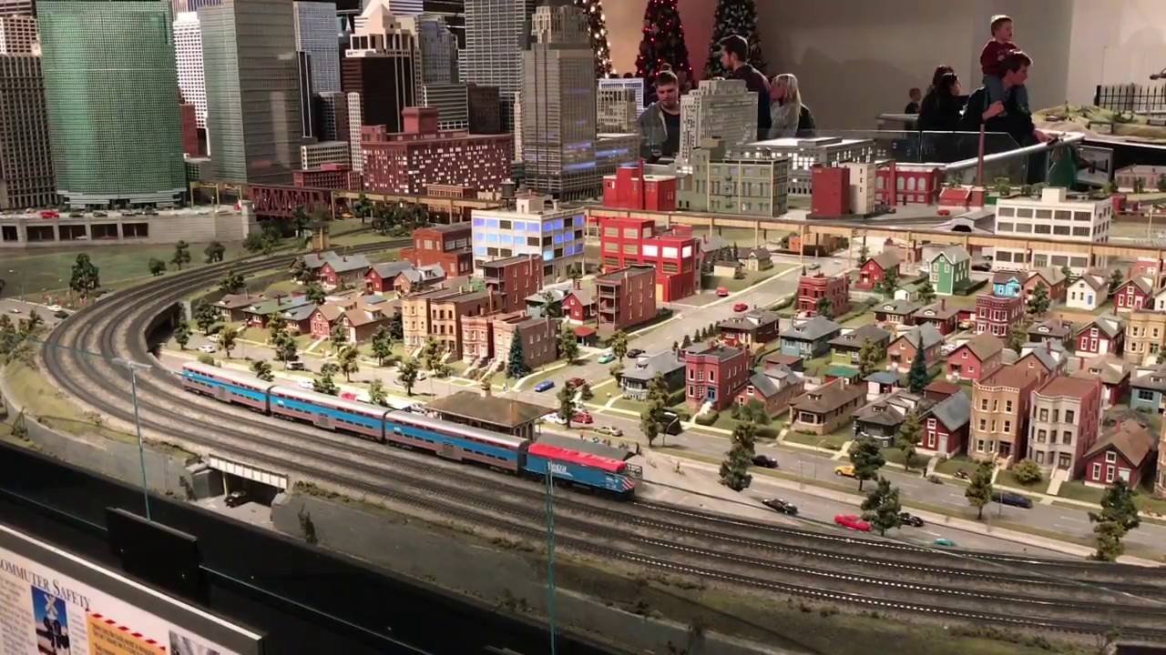 HUGE Train Set At Museum of Science and 