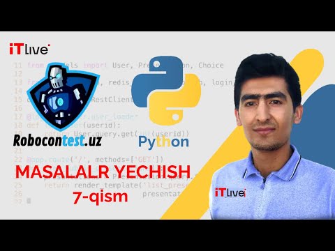Python DASTURLASH TILIDA #7 : Robocontes Masalalari . Katta - kchik