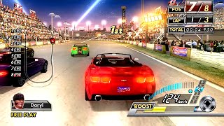 SEGA Race TV (2008) ALL Courses Playthrough (60 FPS) SEGA Lindbergh (ARCADE) iPlaySEGA screenshot 4