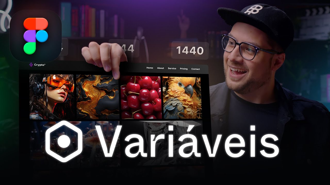 Variáveis - Criando componentes responsivos no Figma!