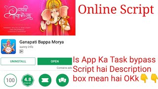 Ganpati bappa morya app Scrpit task bypass screenshot 3