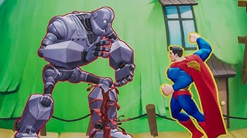 Iron Giant and Superman Unique Interactions - MultiVersus HD