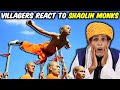 Villagers React To Shaolin Monks Training ! Tribal People React To Shaolin Masters Training