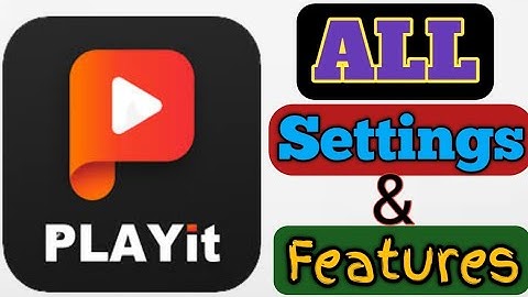 Playit App All Settings And New Features Hindi @Technicalmaneshwar