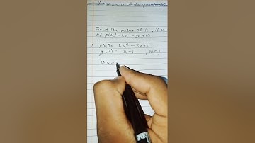 Find the value of k ,if x-1 are the factor of p(x)=kx^2-3x+k.