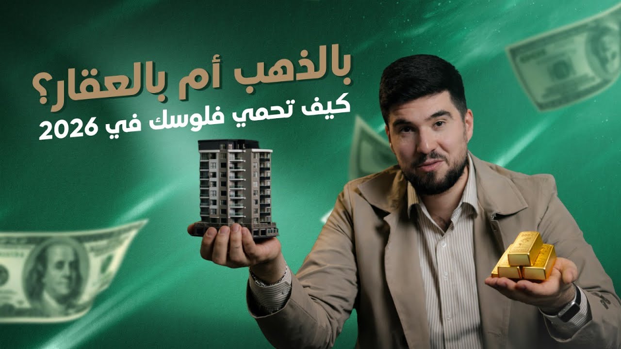 الذهب أم العقار؟ كيف تحمي أموالك من التضخم في 2026