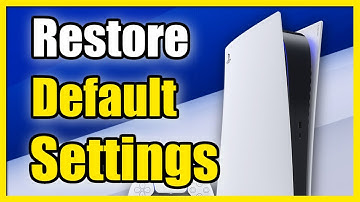 How to Restore Default Settings on PS5 & Reset Network (Fast Tutorial)
