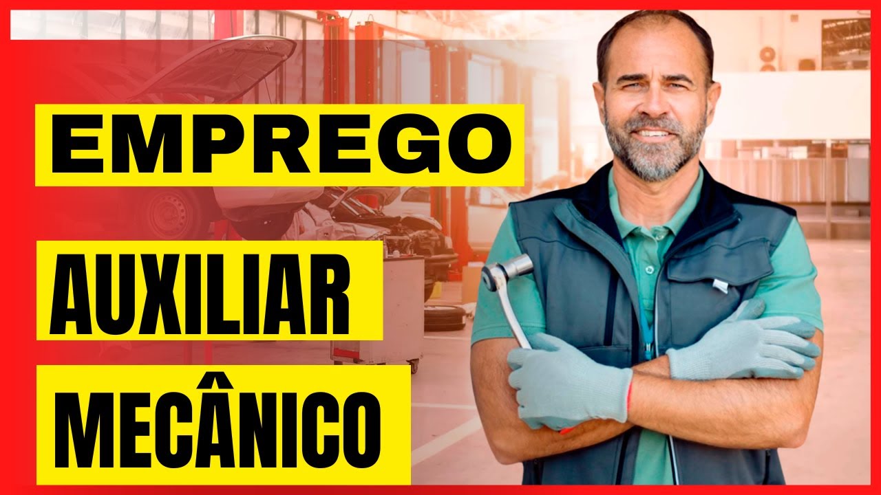 Vaga: Auxiliar Mecânico, Salário R$ 1.400,00 + benefícios, Cabo Frio ...