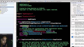 4-1 Simple Interaction http://iPhoneYo.com - iPhone Programming Screencasts