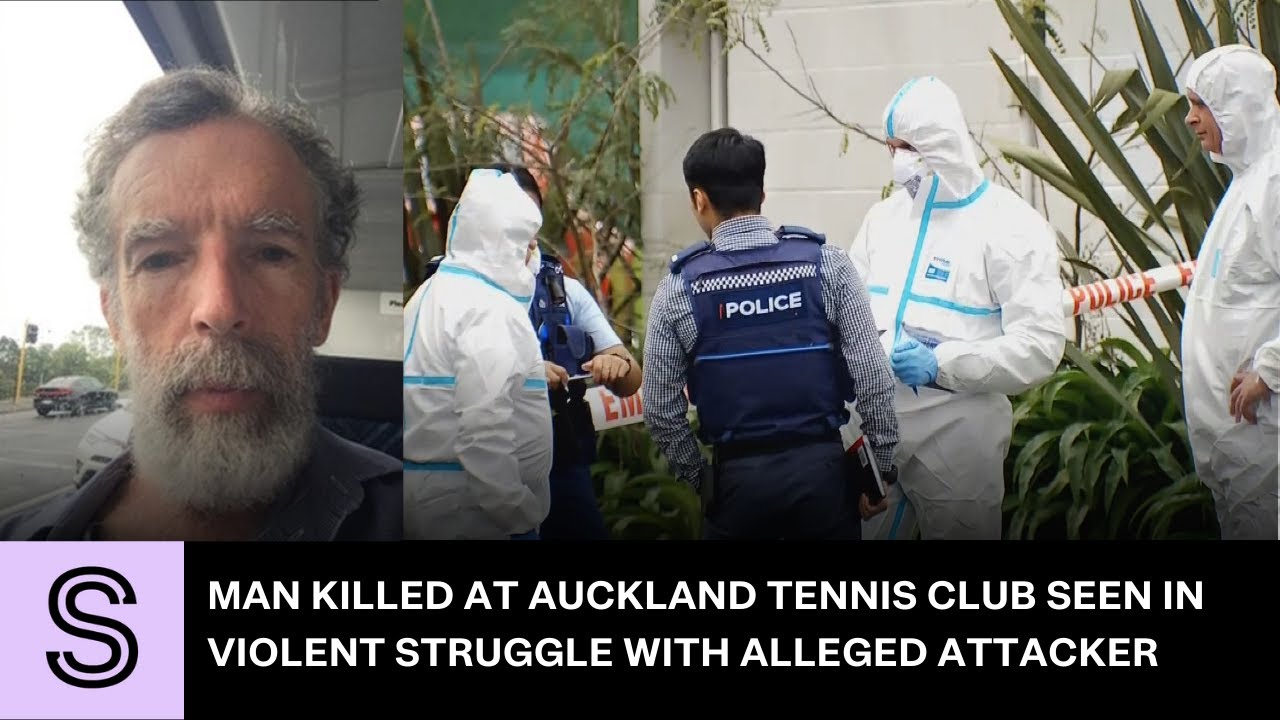 Man killed at Auckland tennis club seen in violent struggle with alleged attacker | Stuff.co.nz