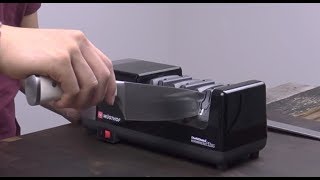 How To Sharpen On Wusthof Electric Knife Sharpener by Chef's Choice