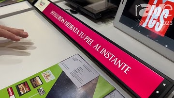 ISE 2023: Shenzhen Lenkeng Technology Presents Modern Advertising Display in New Shape