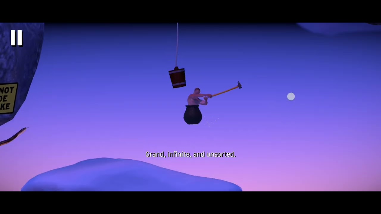 Sub 11 Getting over it gameplay. Almost had a sub 9😭😭. #gettingoverit# ...