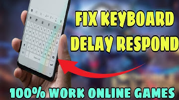 FIX DELAY KEYBOARD RESPONSE | IN A SECONDS | LEGIT