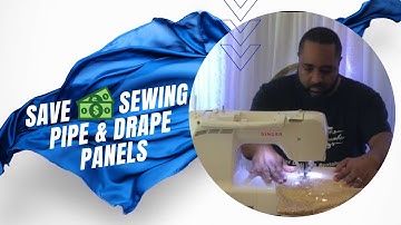 Sew your own drapes for your Pipe & Drape system!