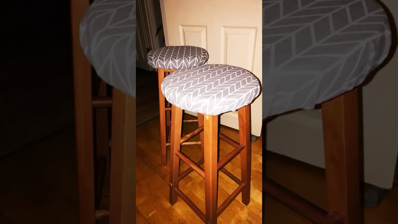 10 minutes DIY Bar Stool Update | Bar Stool Transformation on a Budget | DIY Furniture Makeover