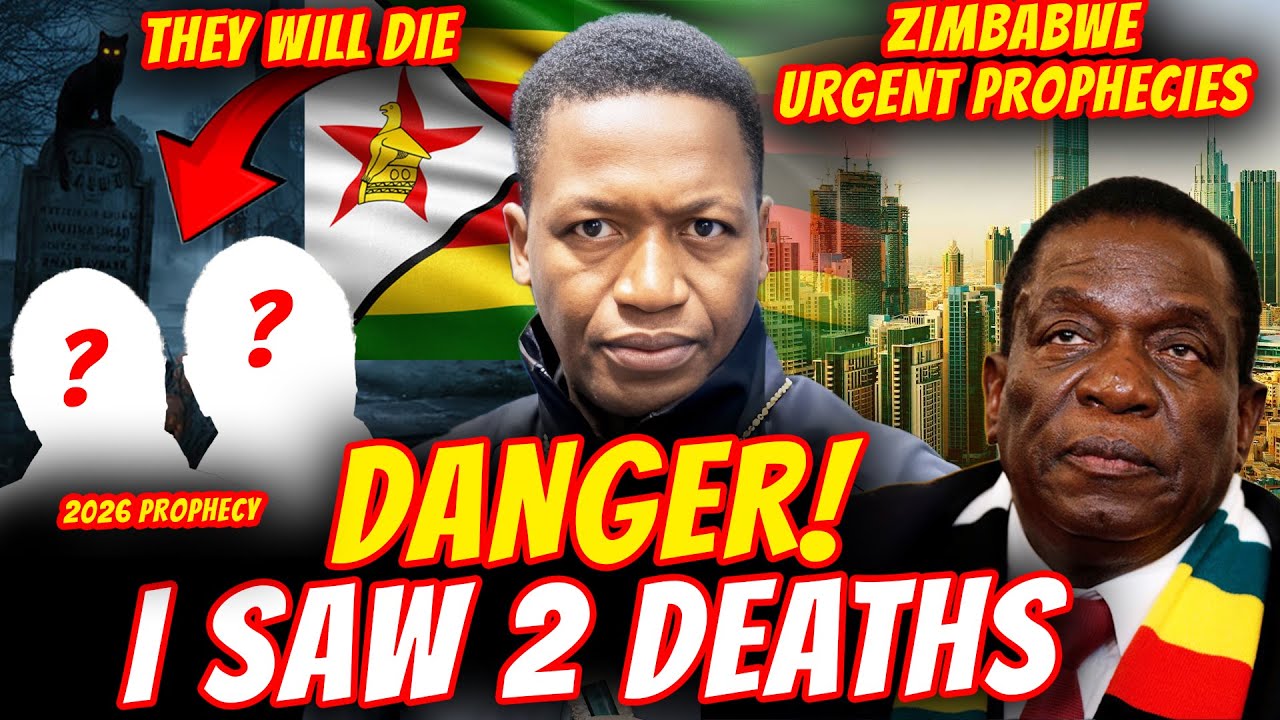 I Saw 2 Deaths’ — 10 URGENT Prophecies for Zimbabwe EXPOSED Uebert Angel