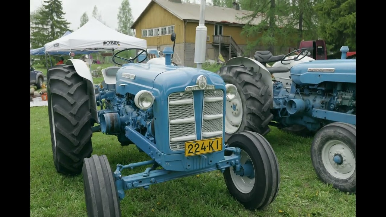 25.5.2024 Sawolaeset Perinnekonepäewät 2024, Iisalmi, koostevideo / Old vehicles & machines  #8k