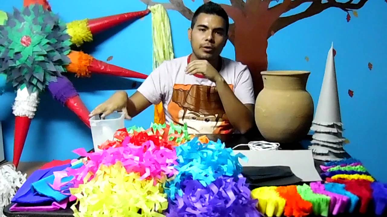 Confección de piñatas - cumpleaños