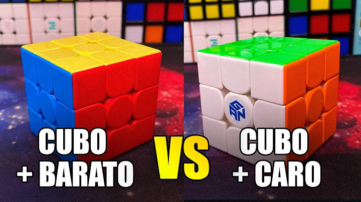 MEU CUBO MÁGICO MAIS BARATO VS MAIS CARO -  TEM MUITA DIFERENÇA?