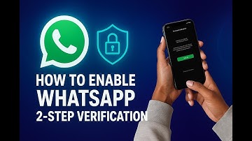 how to enable whatsapp 2 steps verification