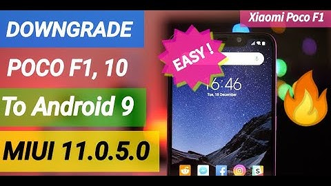 ❣️ HOW TO DOWNGRADE POCO F1 ANDROID 10 TO 9 PIE | EASY METHOD | TWRP RECOVERY |
