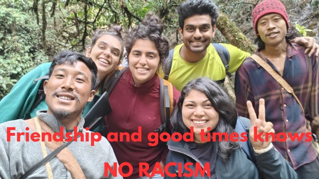 Friendship and good times knows NO RACISM#farmers #travel #nagahills #bananaleaves #rural #