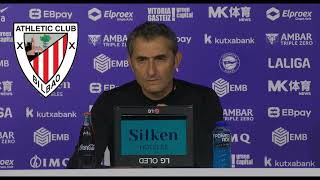 OJO a lo que ha dicho Valverde tras el Alavés - Athletic