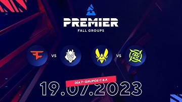 Día 7: FaZe vs. G2, Vitality vs. NIP | BLAST Premier Fall Groups