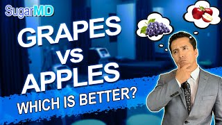 Are Grapes or Apples Good for Diabetes Diabetic Diet Debunked! Best fruits. SugarMD