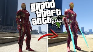 The NEW Iron Man MOD w/ NEW Powers & Abilities (GTA 5 PC Mods Gameplay)