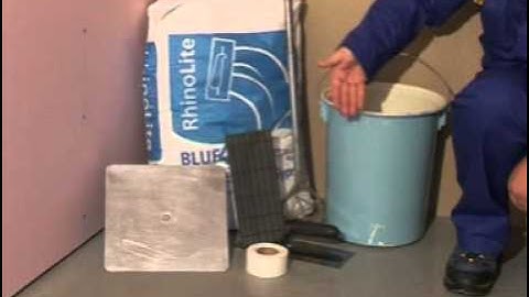 Using RhinoGlide & RhinoLite to Complete Your Dry Walling